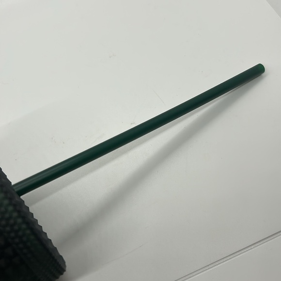 Starbucks dark green jelly, Matt studded 16 ounce cold Tumblr. New. - Picture 3 of 6